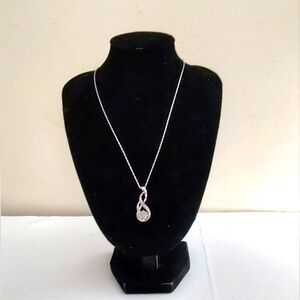 Charm Silver Chain Necklace